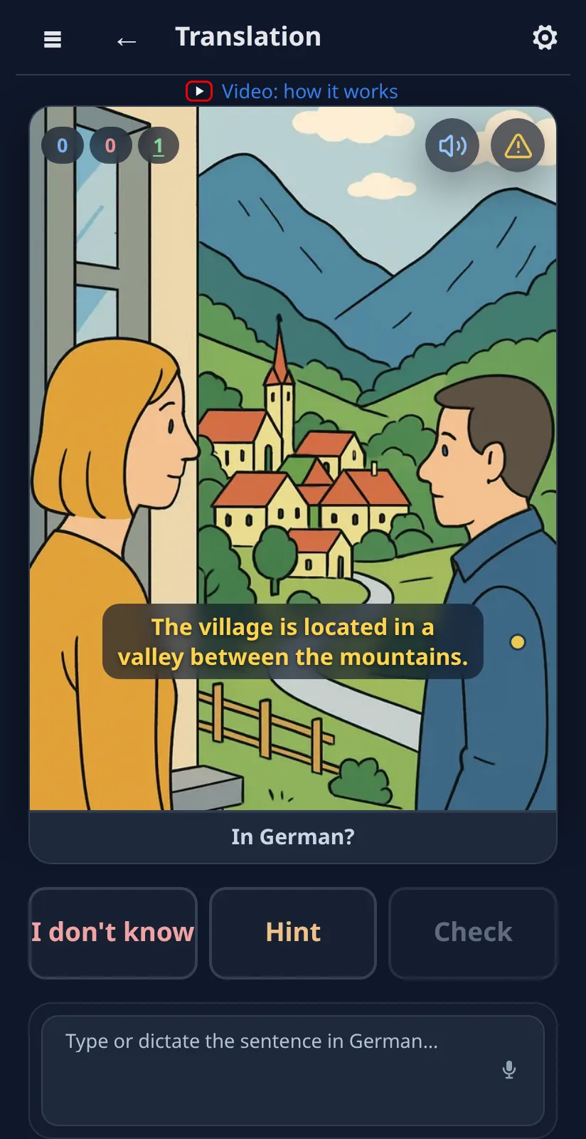 From a card in an Anki deck: the same practice, five free AI checks, no account